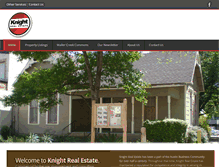 Tablet Screenshot of knightrealestate.com